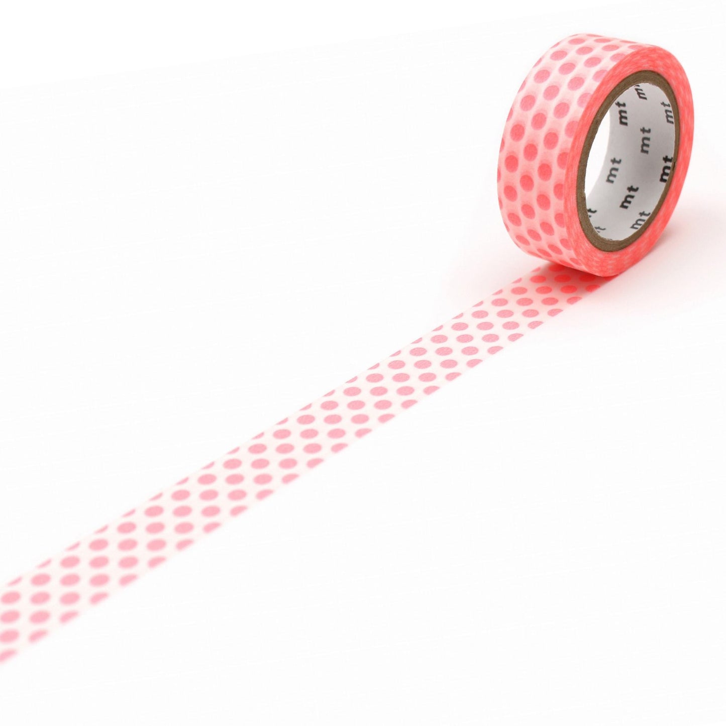 MT Deco Washi Tape - Dot Shocking Red