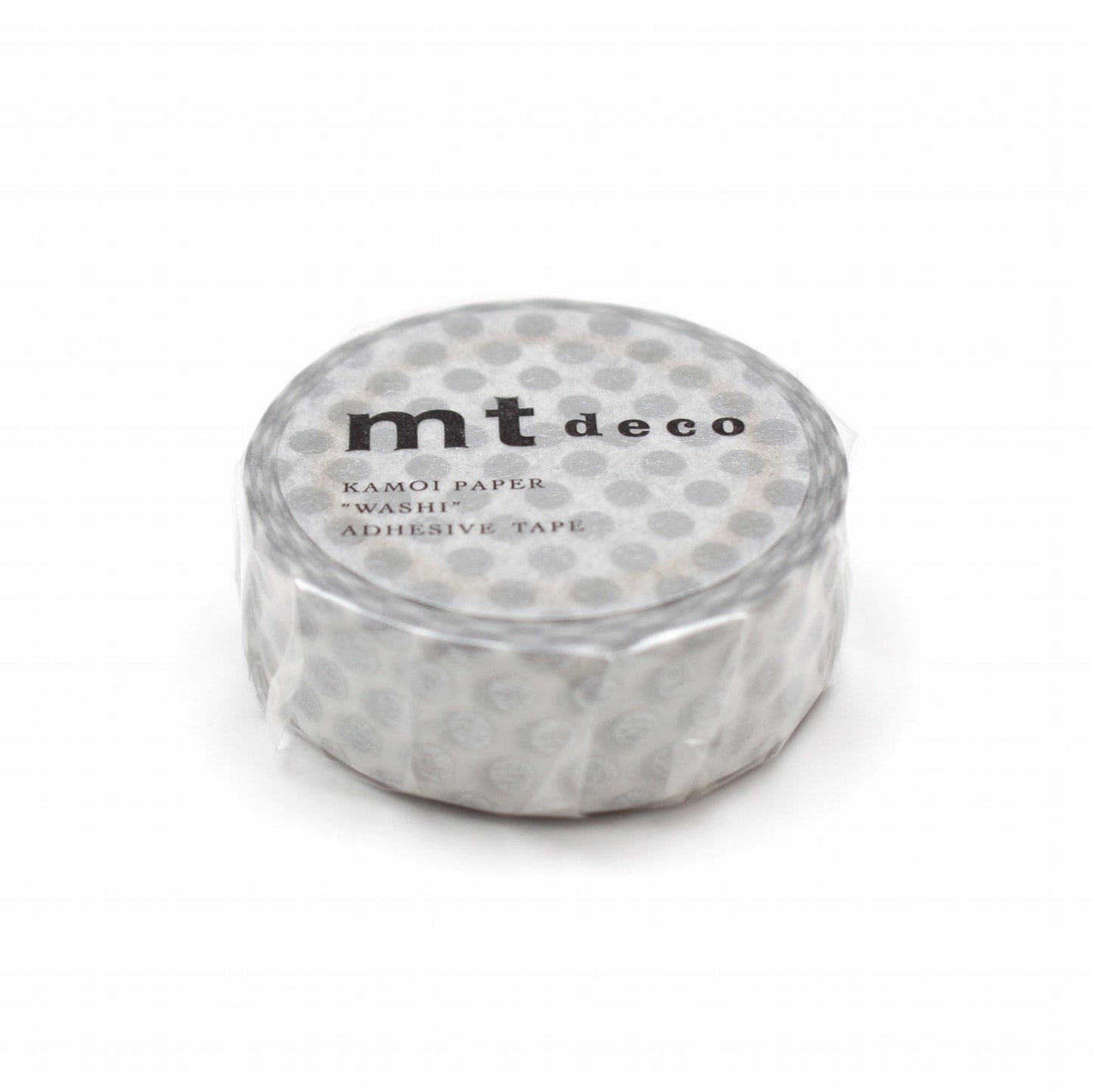 MT Deco Washi Tape - Dot Silver