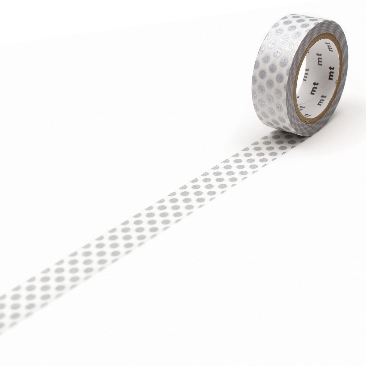 MT Deco Washi Tape -  Dot Silver