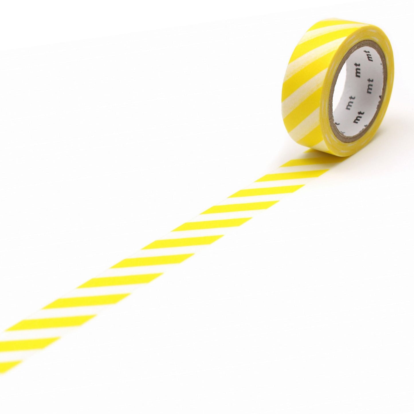 MT Deco Washi Tape - Stripe Lemon