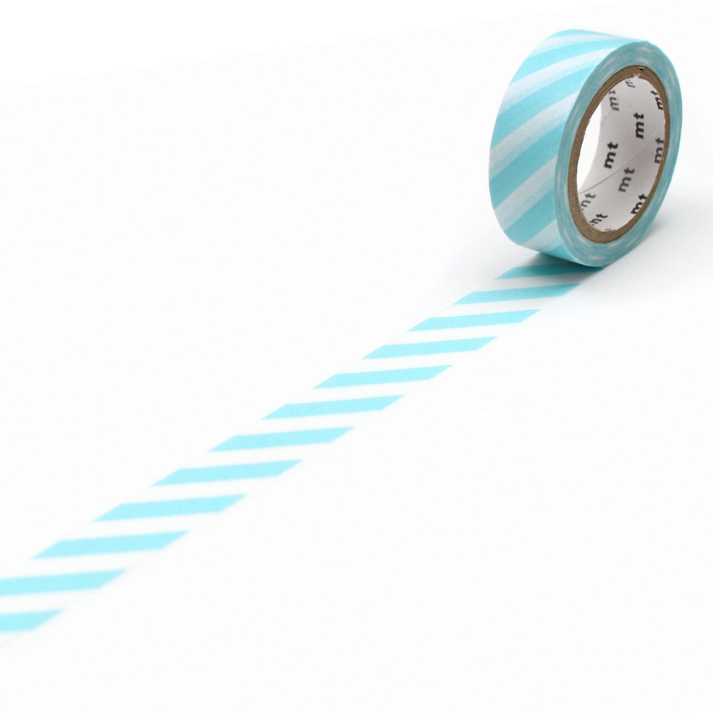 MT Deco Washi Tape - Stripe Mint Blue