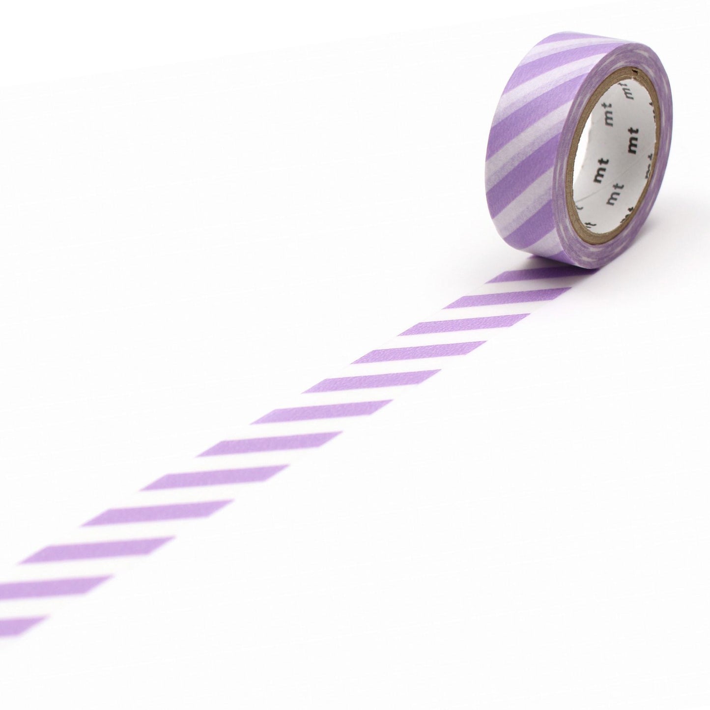 MT Deco Washi Tape - Stripe Lilac 2
