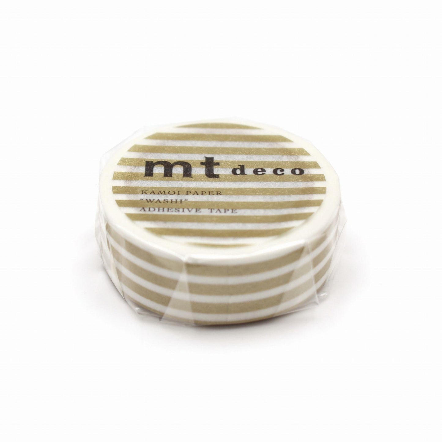 MT Deco Washi Tape - Border Gold 2