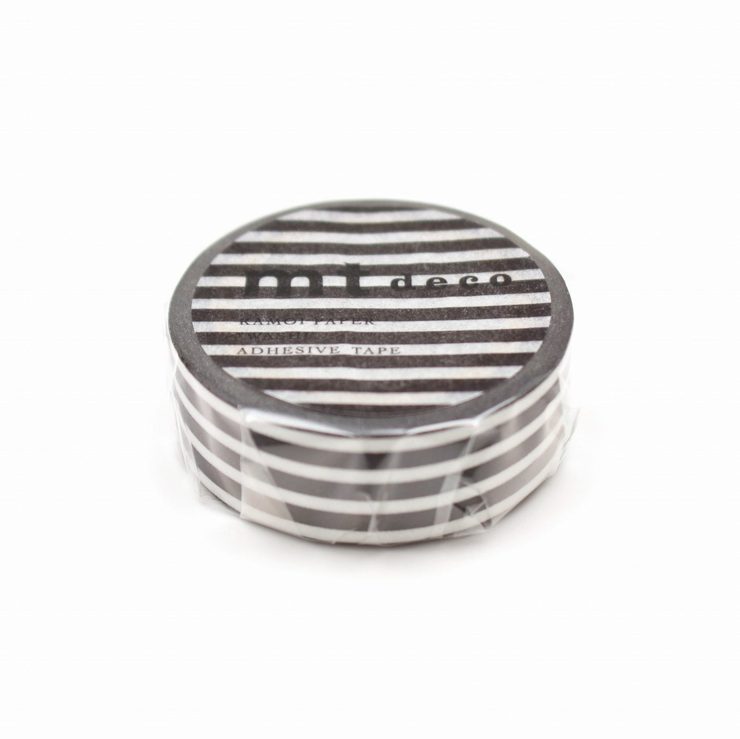 MT Deco Washi Tape - Border Black