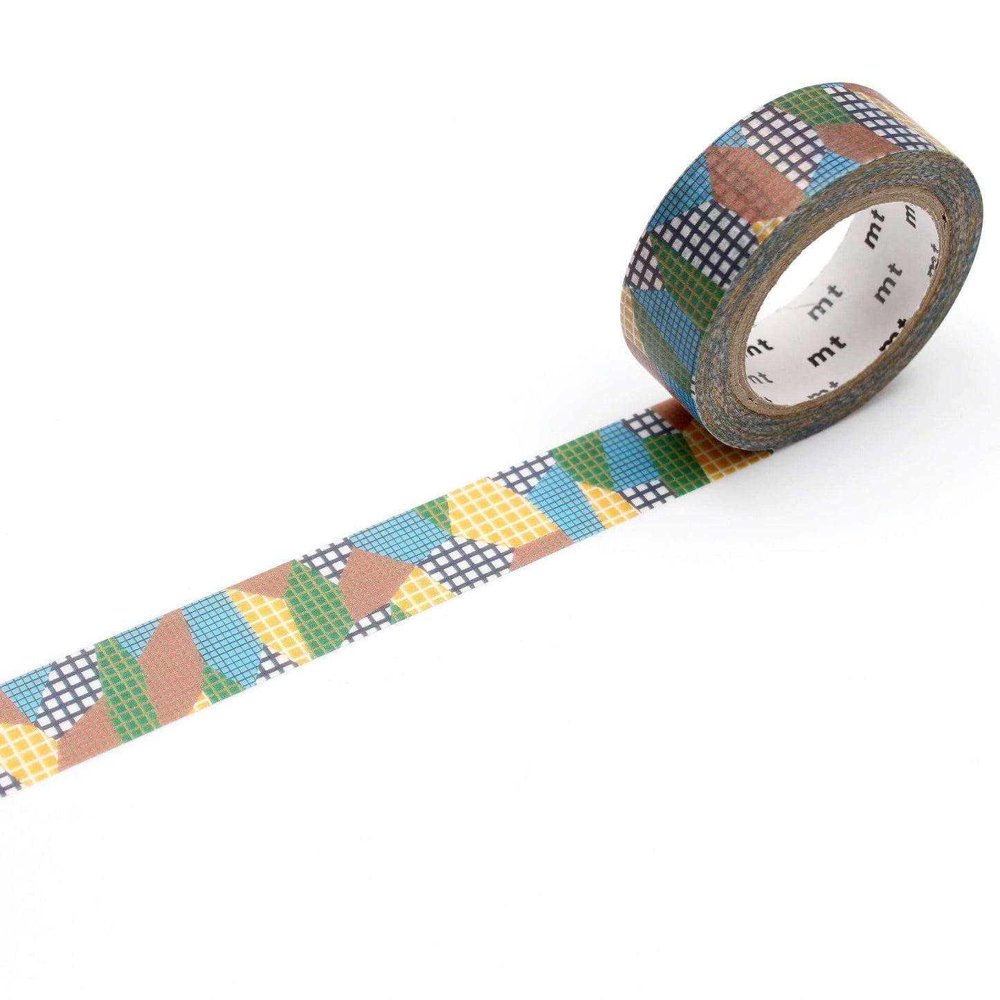 MT Masking Tape Deco Washi Tape - Separate Check Dull Tone