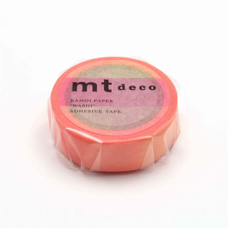 MT Deco Washi Tape Fluorescent Gradation Pink x Yellow