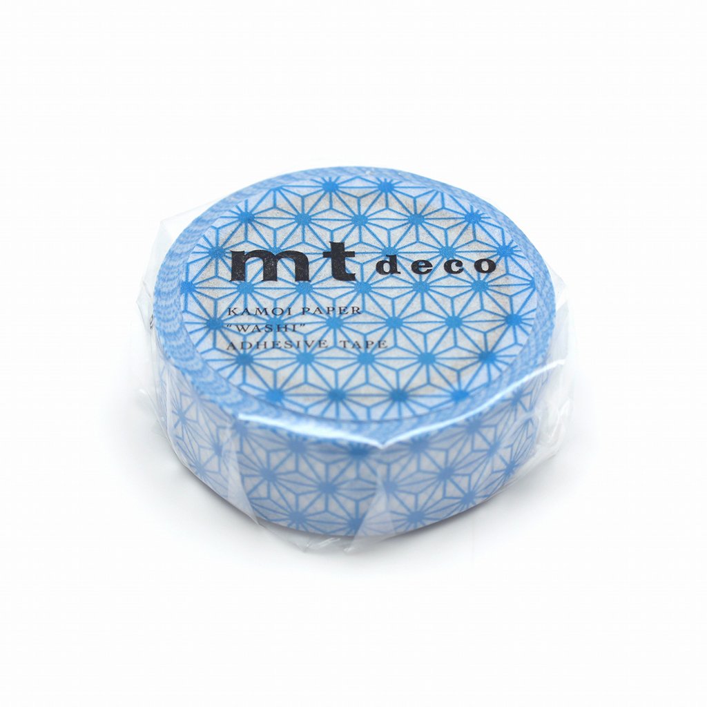 MT Deco Washi Tape - Asanoha Tsuyukusa