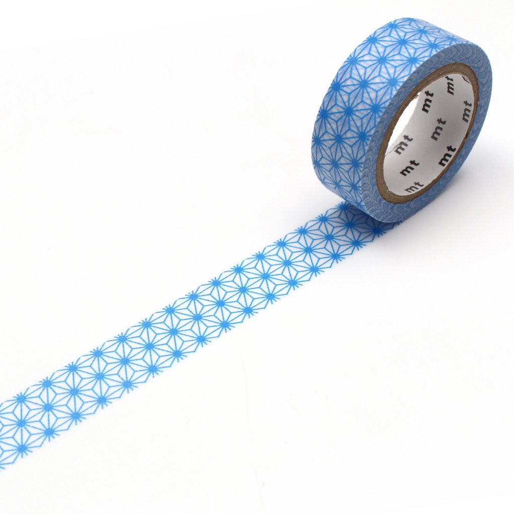 MT Deco Washi Tape - Asanoha Tsuyukusa