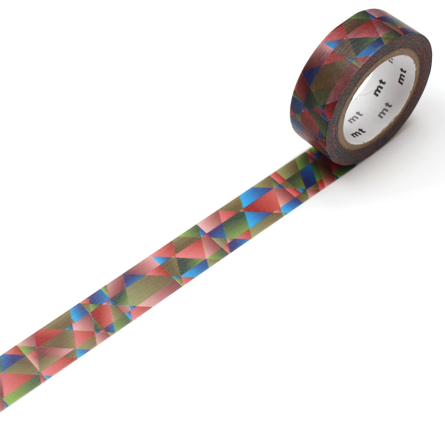 MT Deco Masking Tape Washi Tape - Polygon Gradation Deep