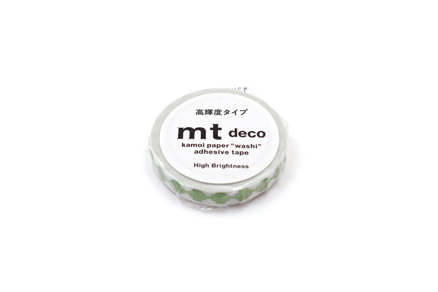 MT Deco High Brightness Washi Tape - Clover