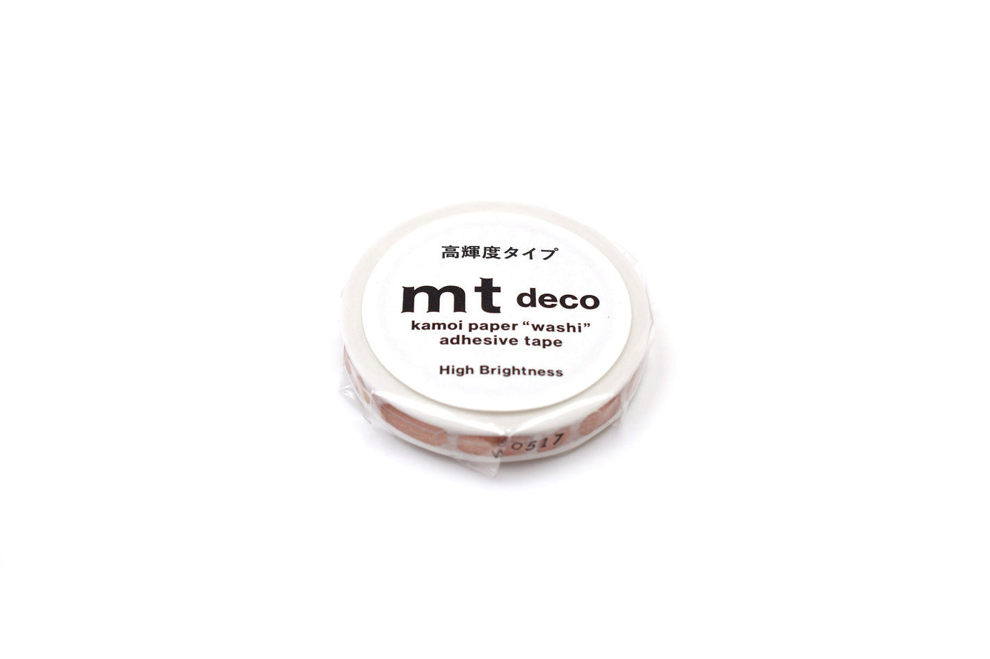 MT Deco High Brightness Washi Tape - Cube