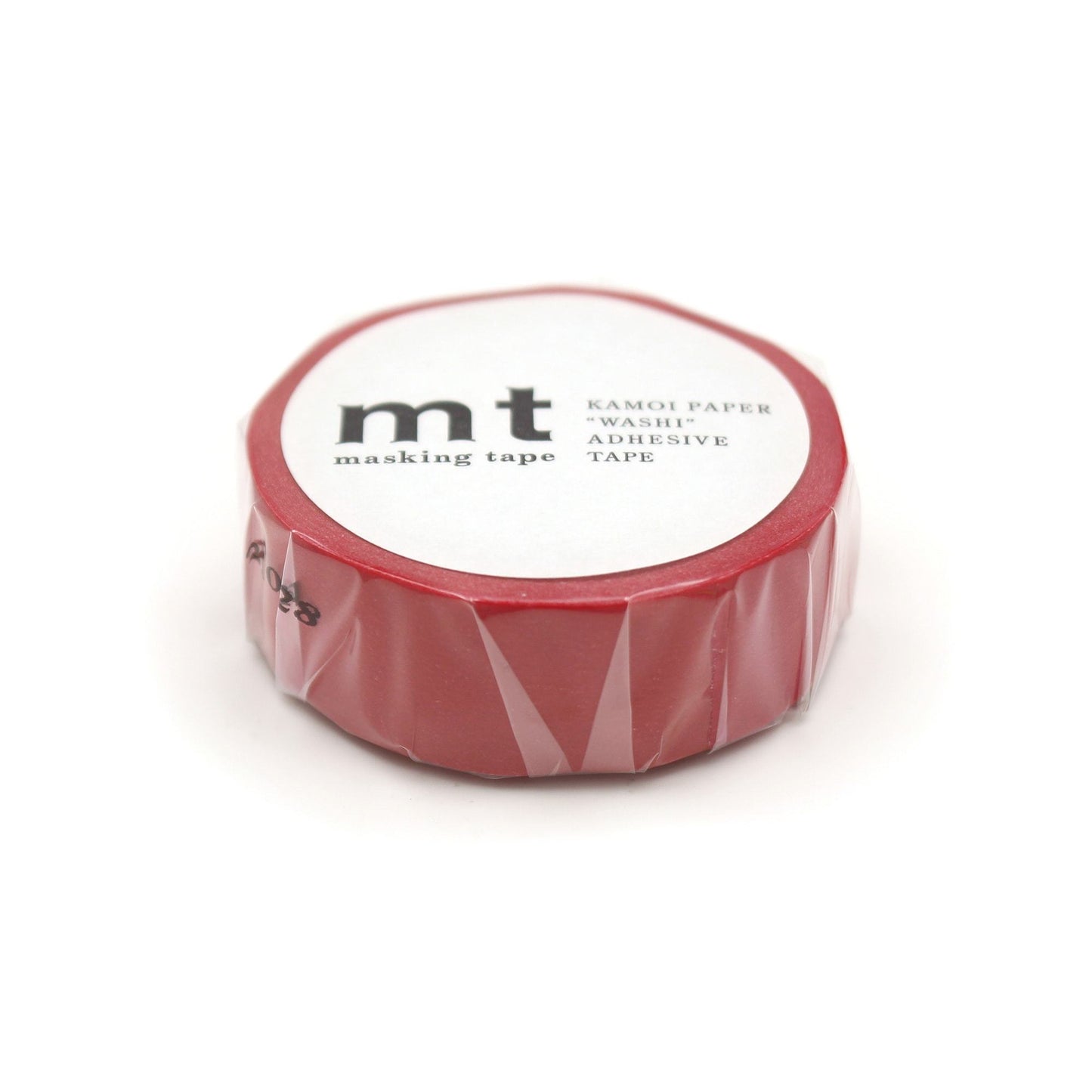 MT Basic Washi Tape Red 7m