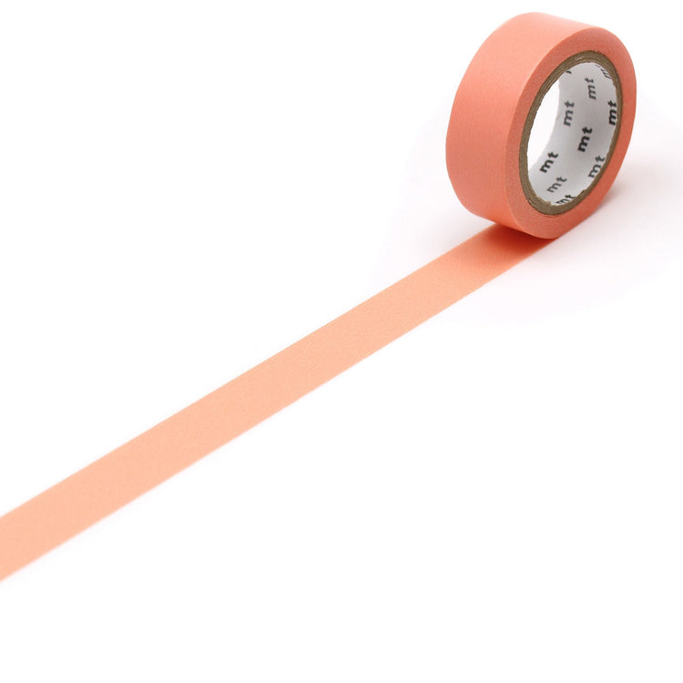 MT Basic Washi Tape Salmon Pink 7m
