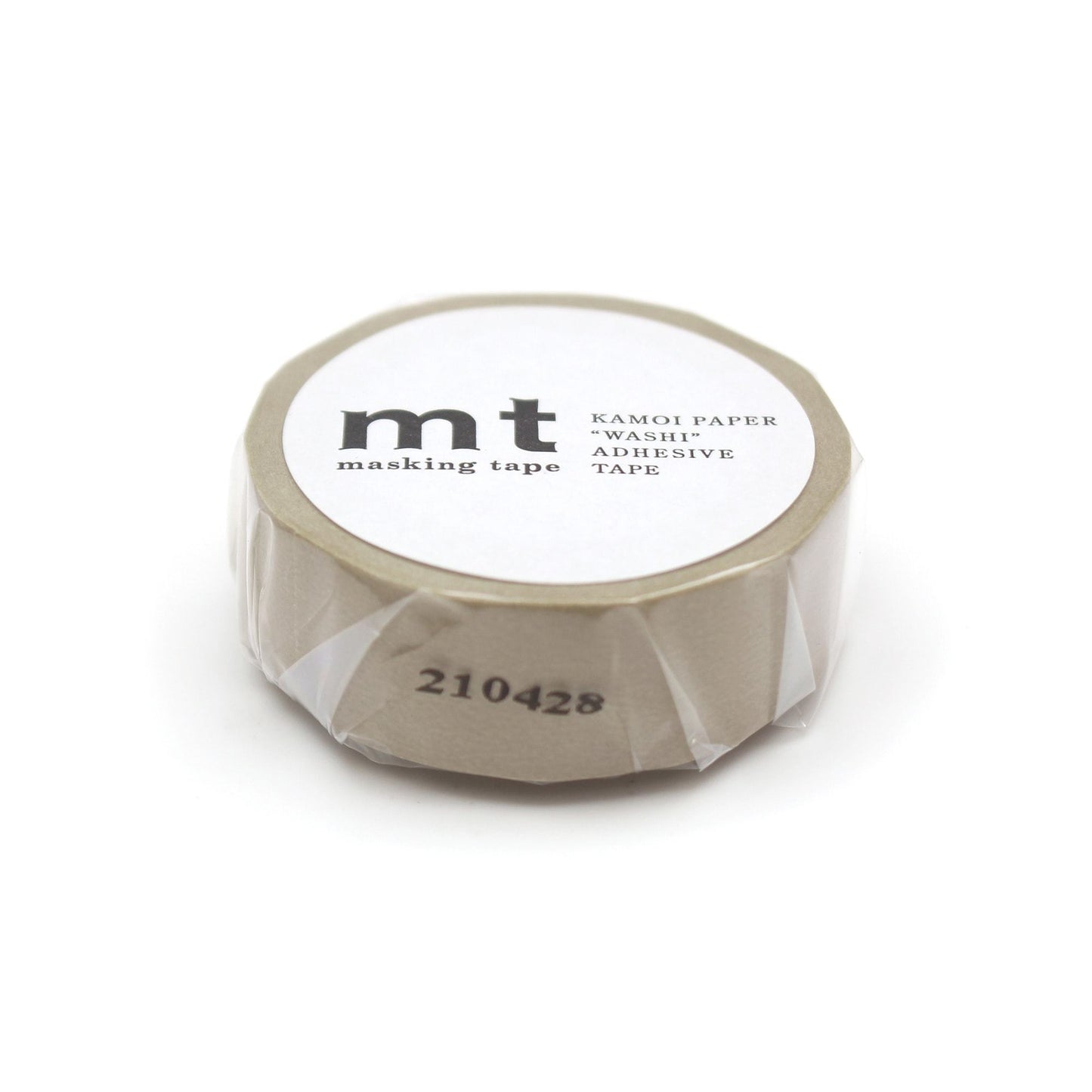 MT Basic Washi Tape Beige 7m