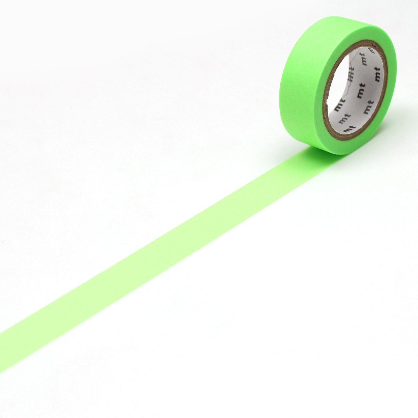 MT Basic Washi Tape - Shocking Green 7m