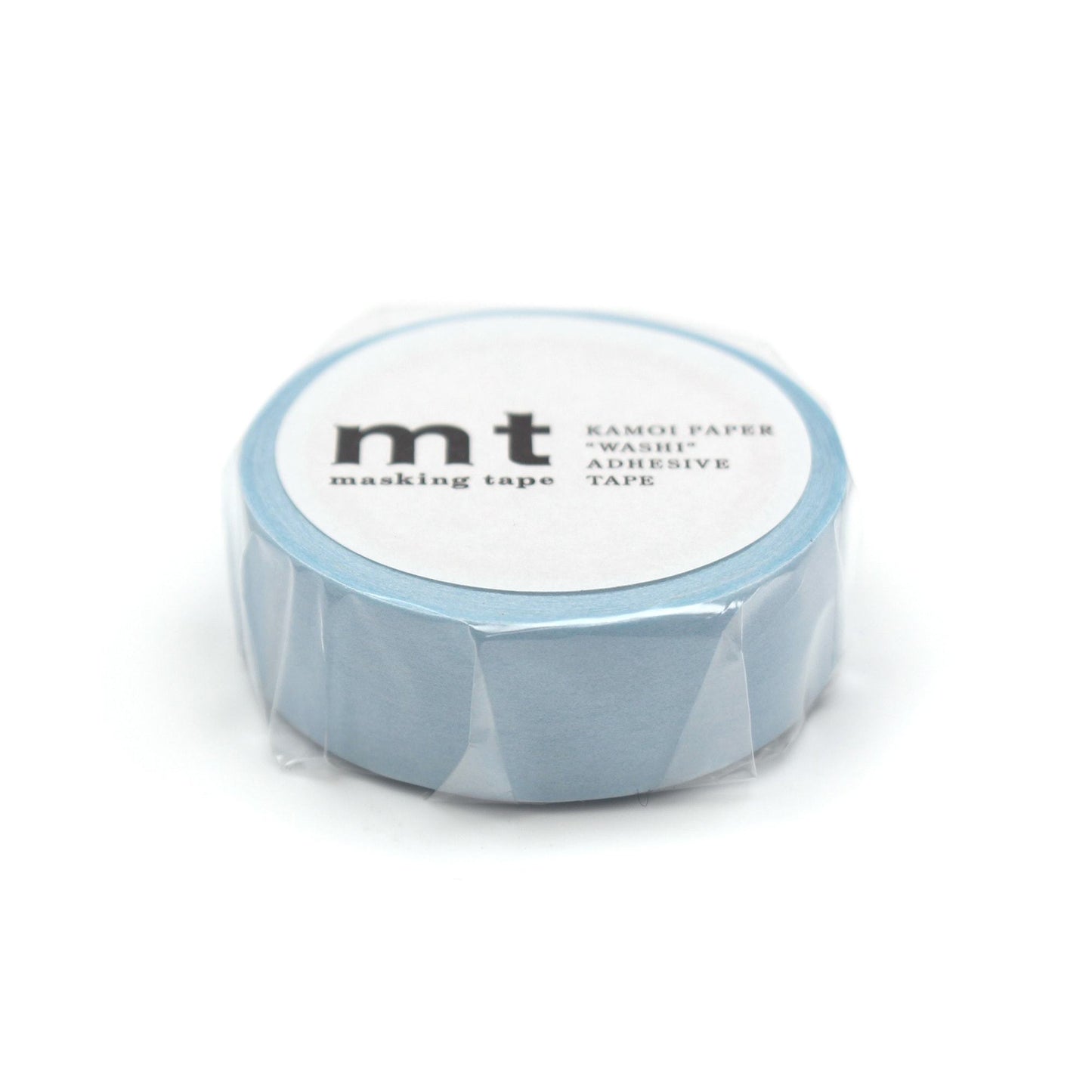 MT Basic Washi Tape Pastel Cyan 7m