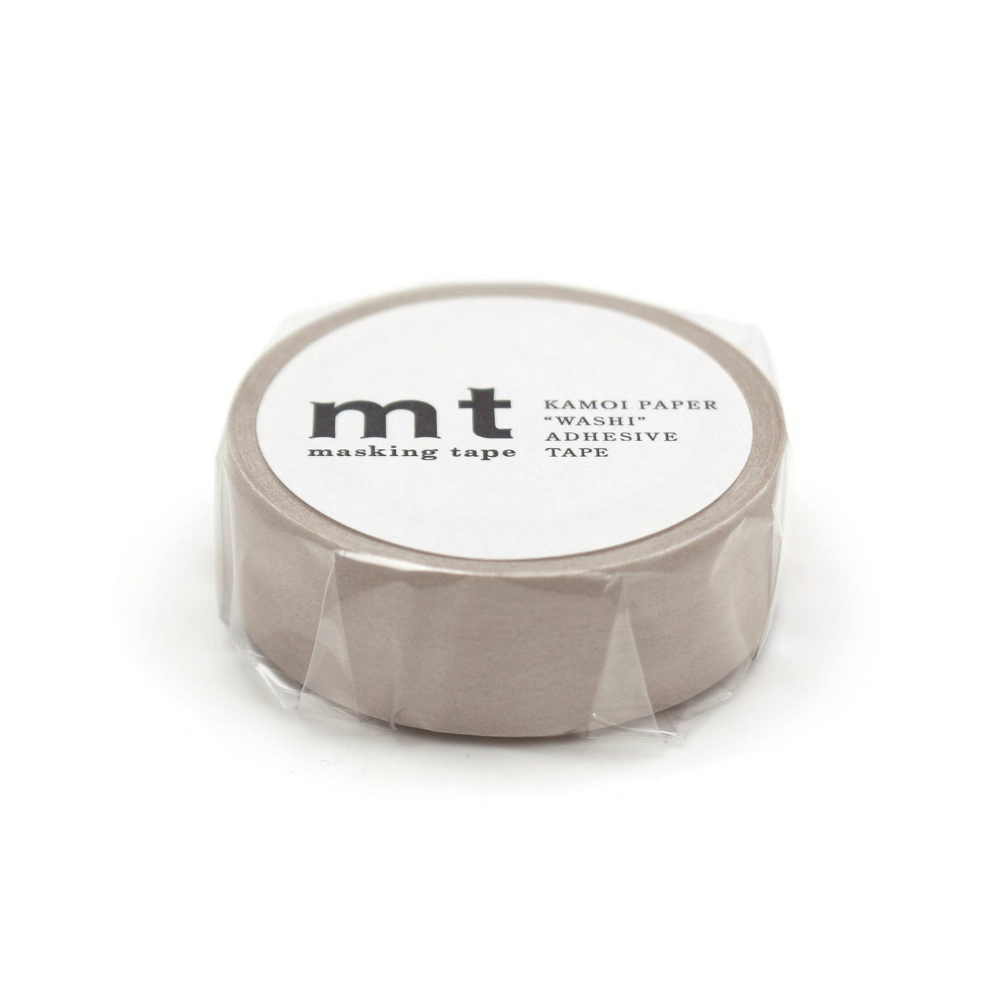 MT Basic Washi Tape - Pastel Cocoa 7m