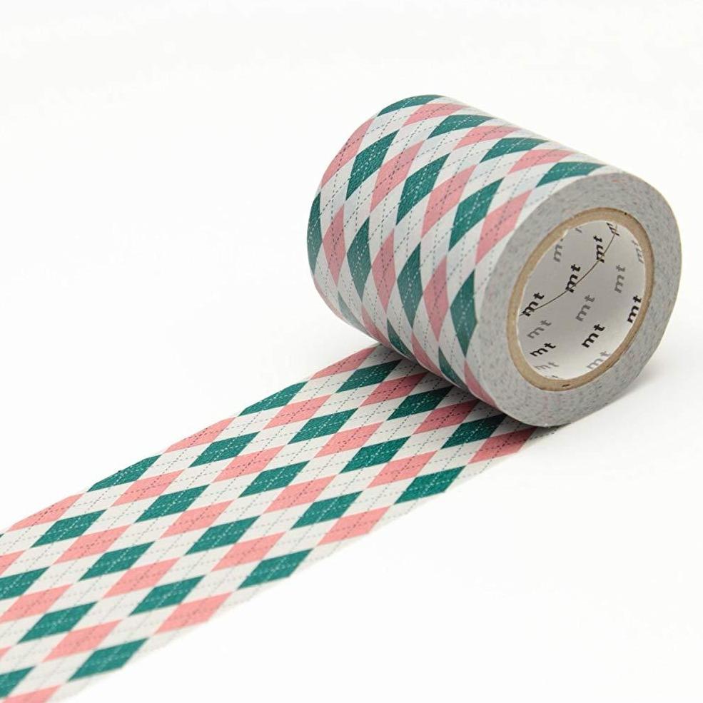 MT Casa Masking Tape 50mm - Argyle Pink