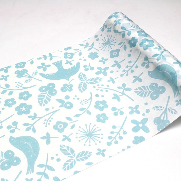 MT Casa Fleece 230mm (5m Length) Birds And Flowers