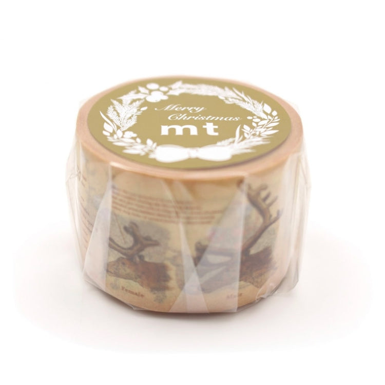 MT Christmas 2021 Washi Tape Encyclopedia Reindeer