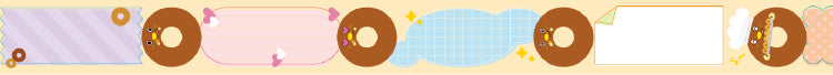 MT x Dagashi Washi Tape - Young-kun Memo