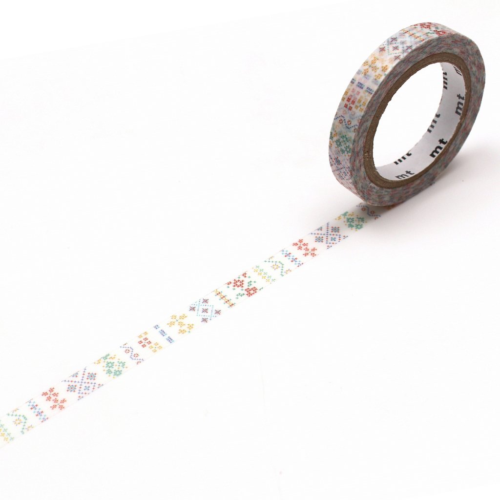 MT EX Washi Tape - Embroidery Line