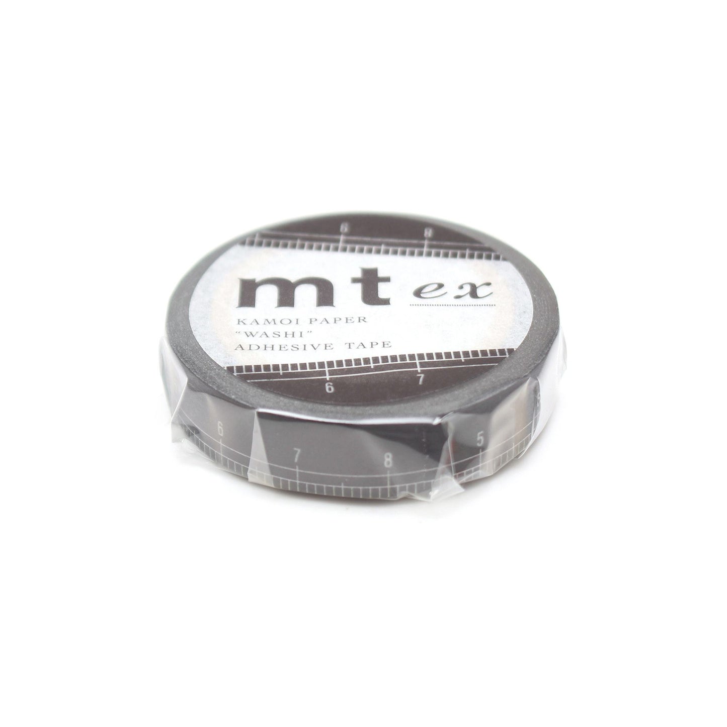 MT EX Washi Tape - Black Ruler