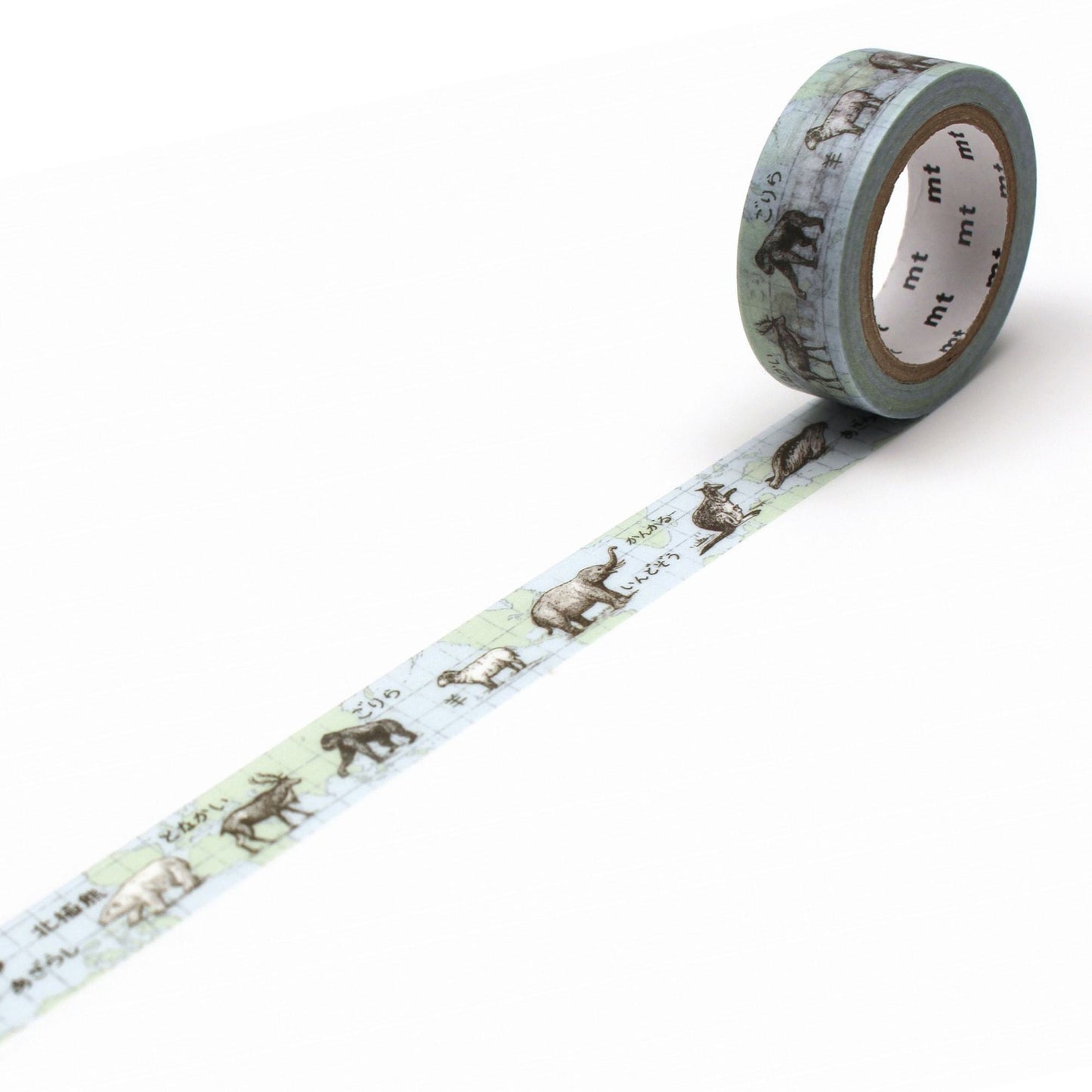 MT EX Washi Tape - World Animals