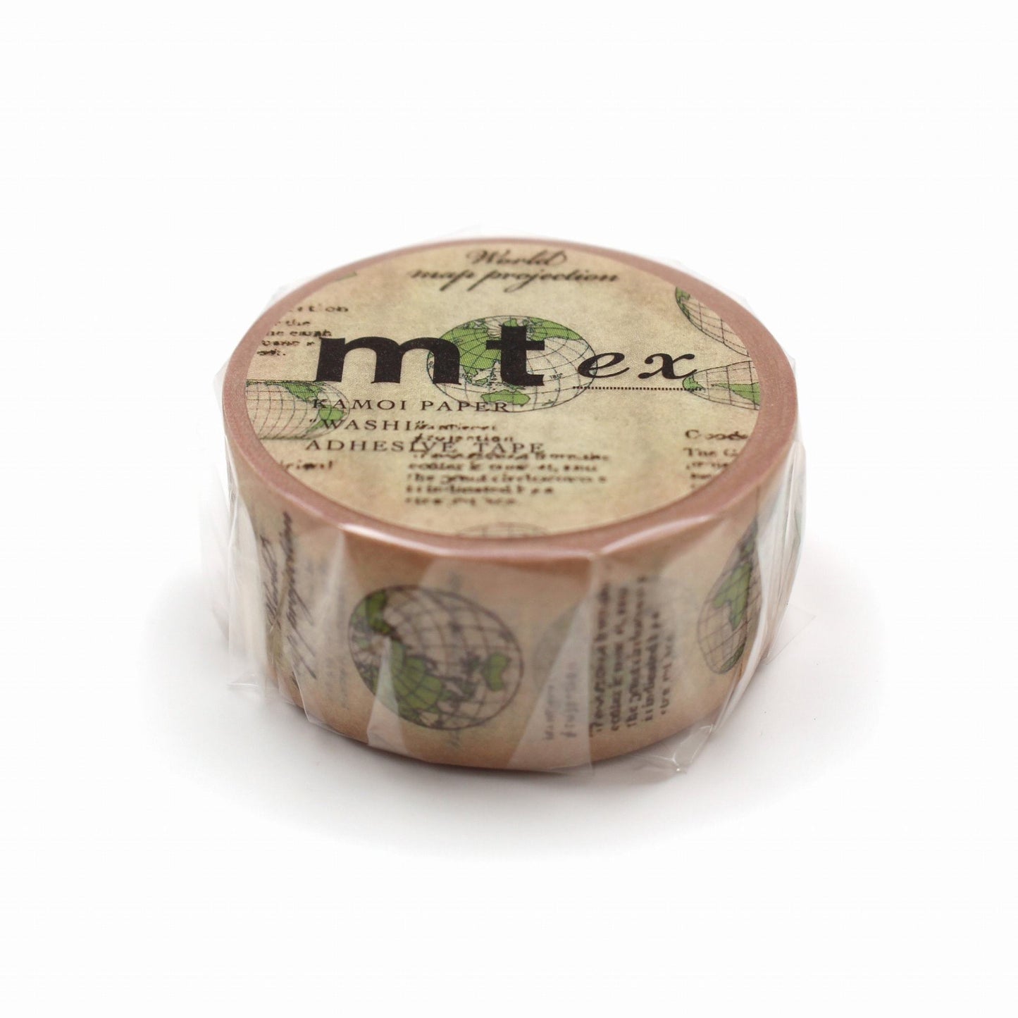 MT EX Washi Tape - Map Projection