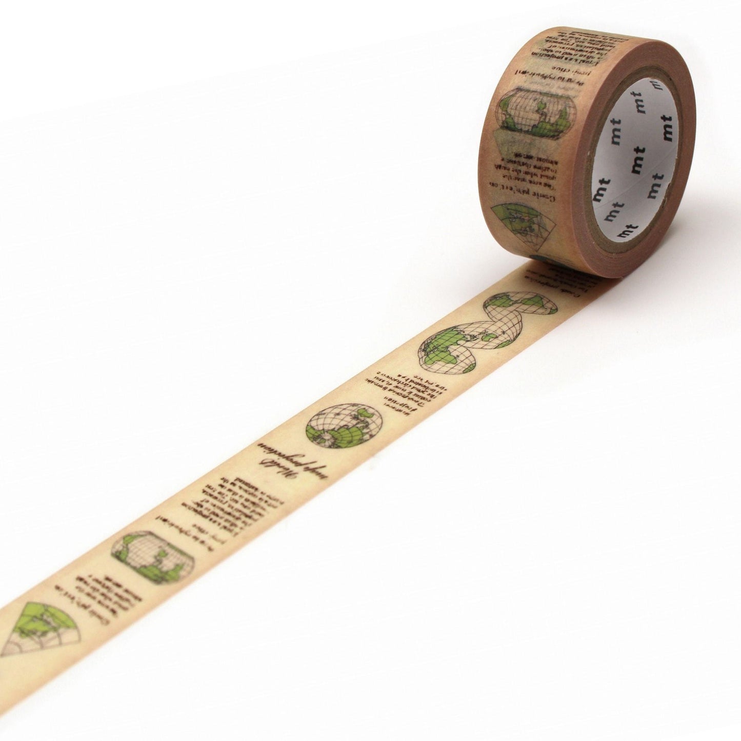 MT EX Washi Tape - Map Projection