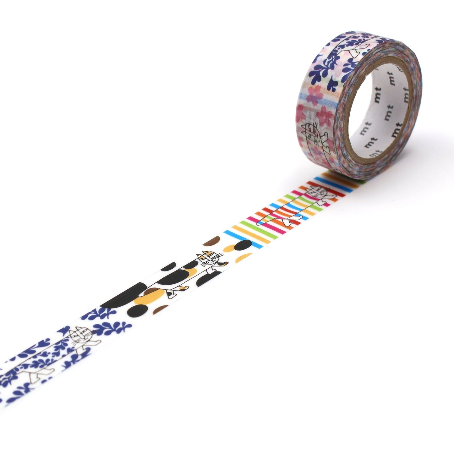 MT x Lisa Larson Washi Tape -  Mikey Pattern