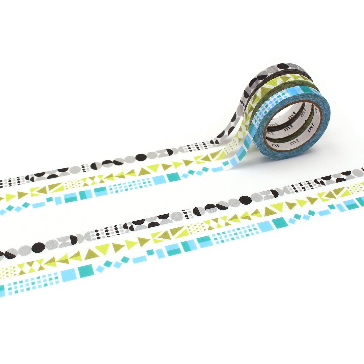 MT Slim Deco Washi Tape - Geometric