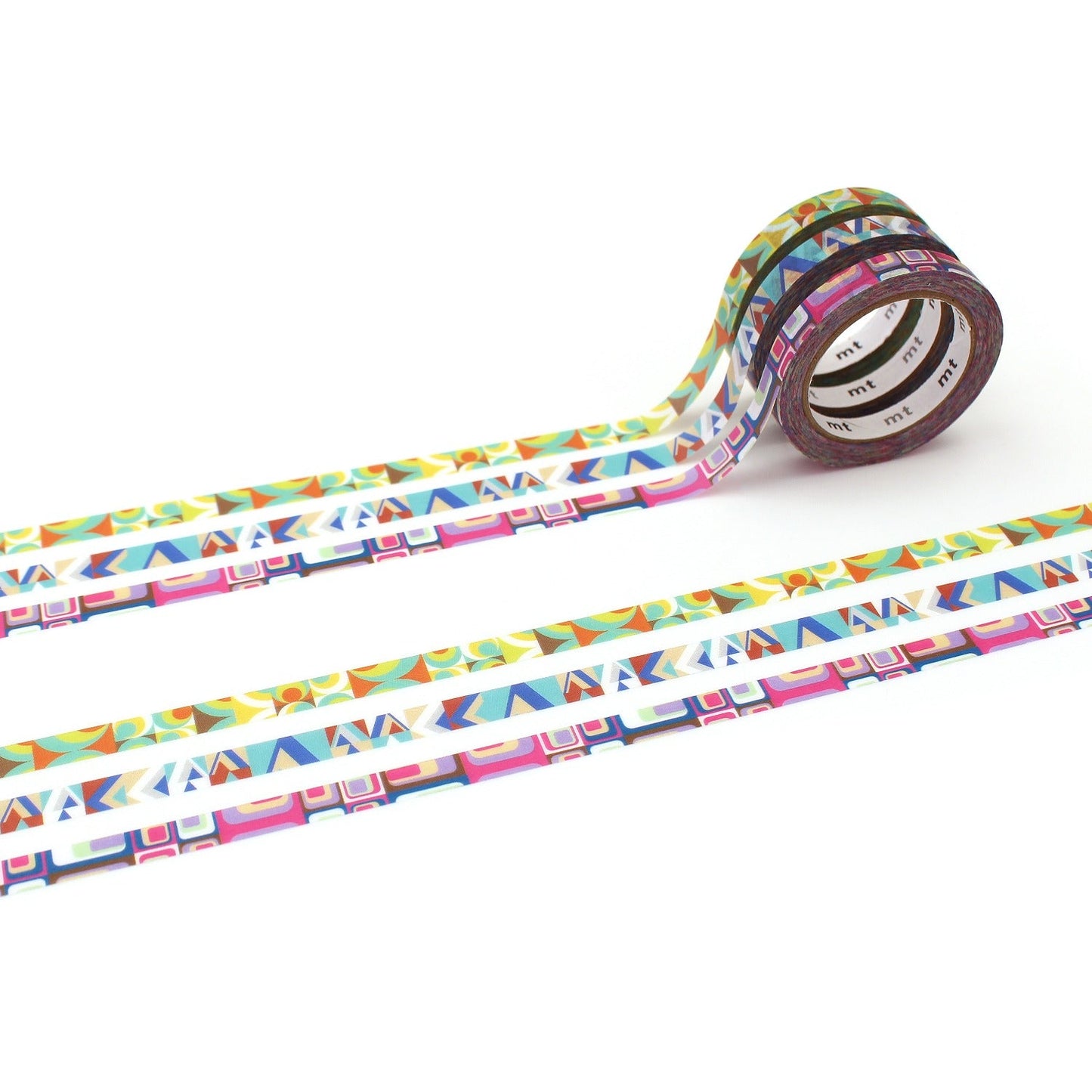 MT Slim Deco Washi Tape - Retro