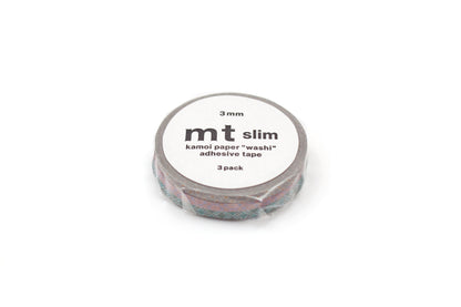 MT Slim Washi Tape - Cross Stitch