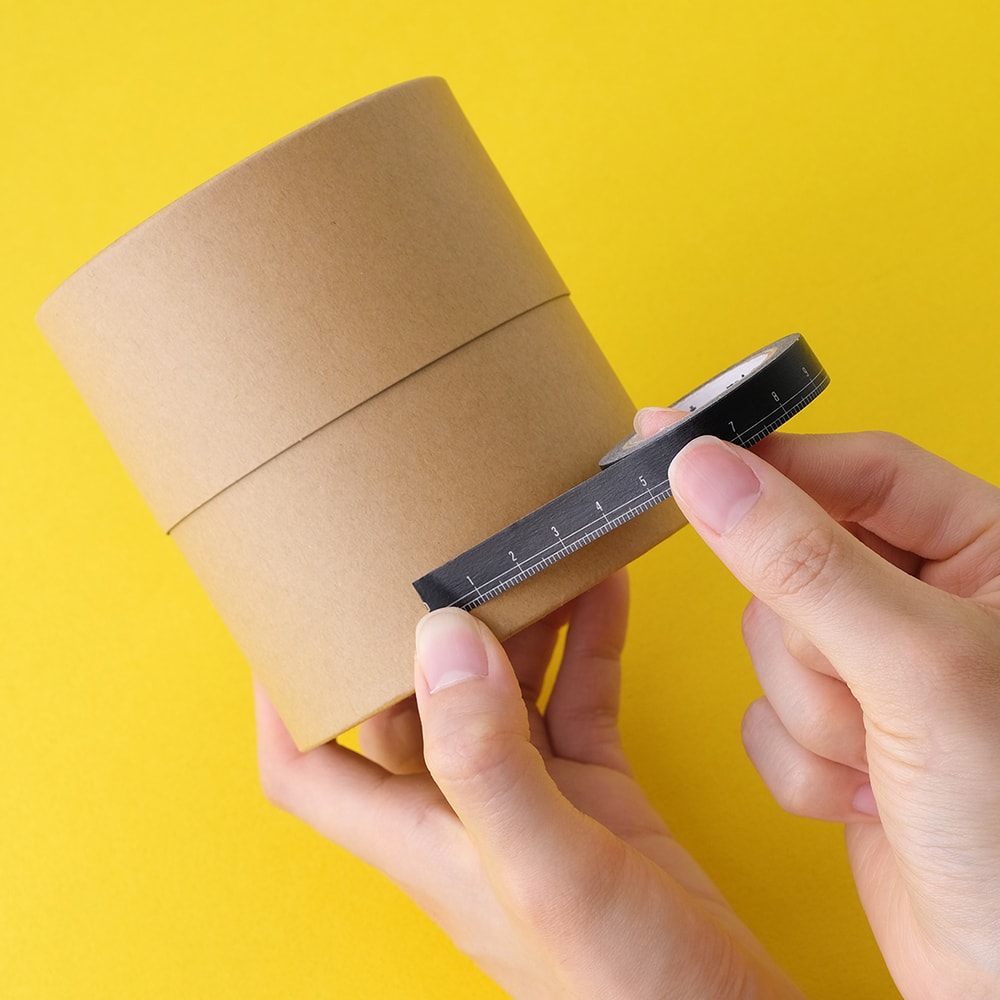 MT EX Washi Tape - Black Ruler