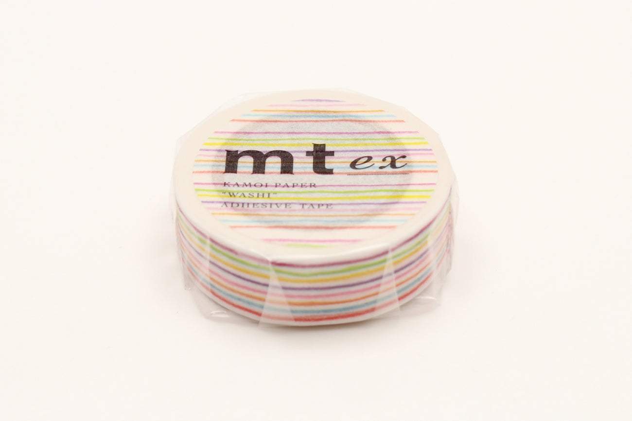 MT EX Washi Tape Iro Enpitsu Border