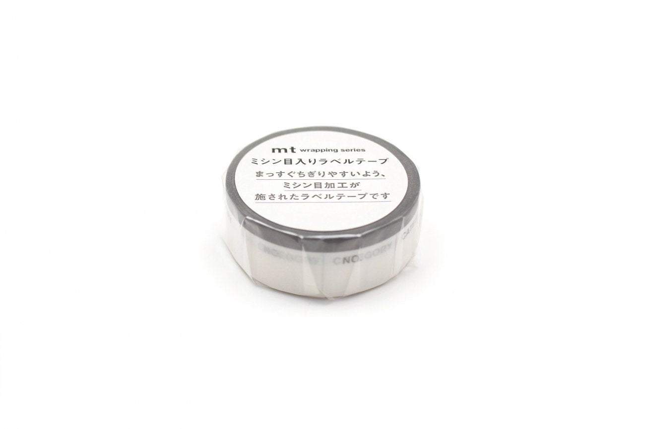 MT Perforated Label - Tape Number & Category
