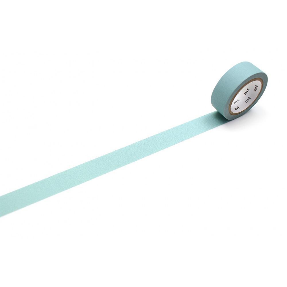 MT Basic Washi Tape - Matte Smoky Mint 7m