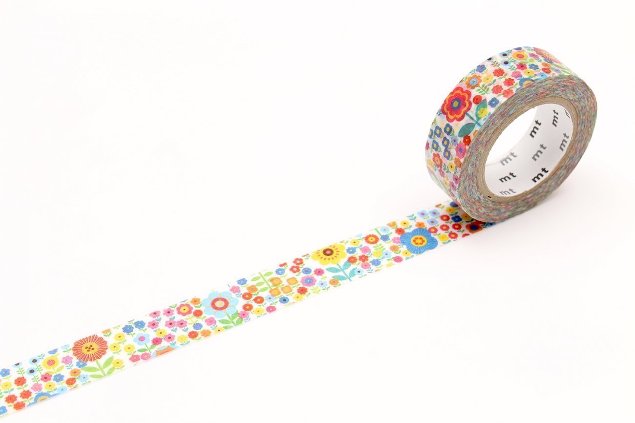 MT EX Washi Tape Mini Flower Garden