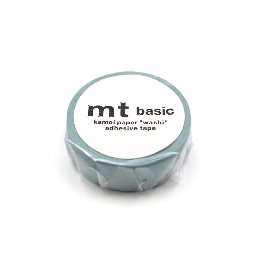 MT Basic Washi Tape - Matte Smoky Mint 7m