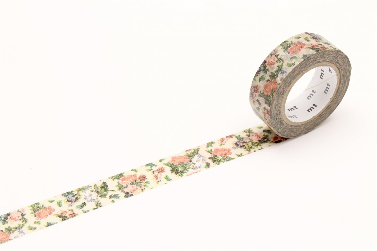 MT EX Washi Tape - Mini Flower Botanical Art (7m)