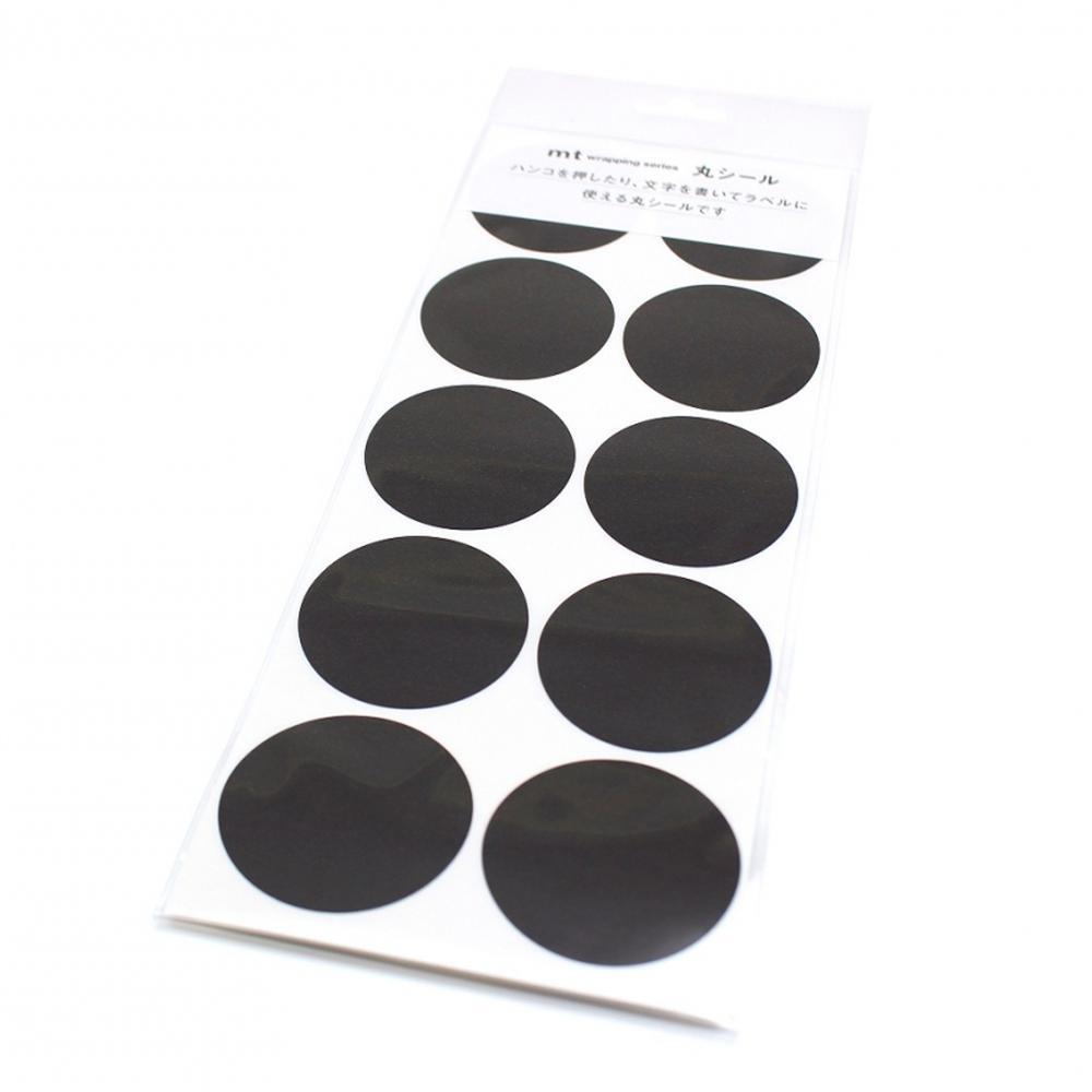 MT Wrapping Series x Round Sticker Matte Black 30m