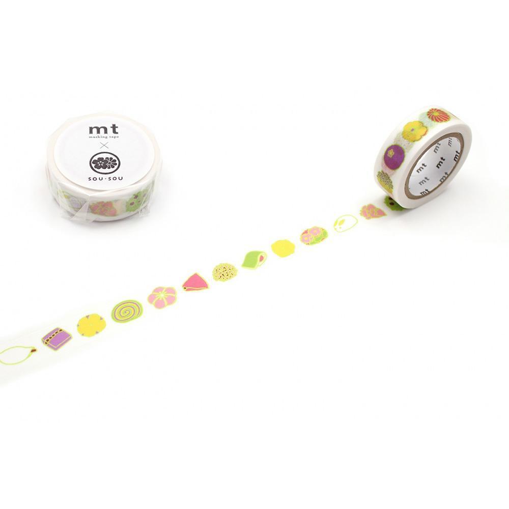 MT x Sou・Sou Washi Tape SouSou Japanese Sweets 7m