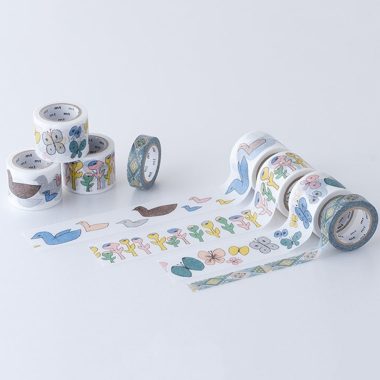 MT x Mina Perhonen Washi Tape Bloom