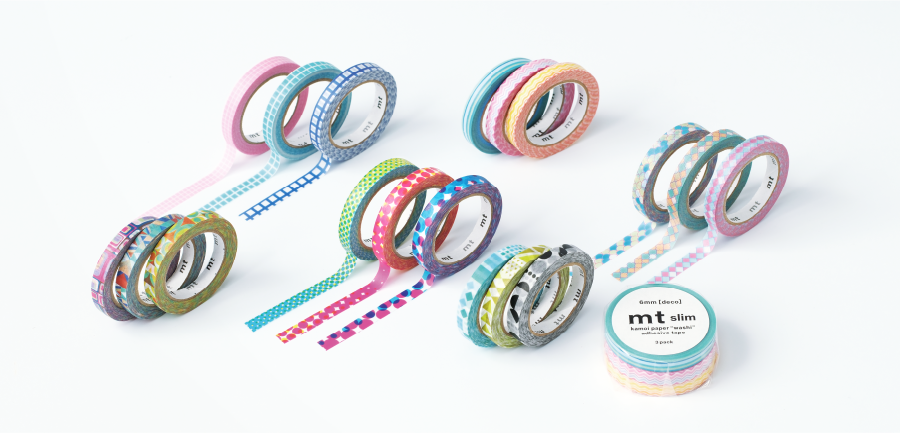 MT Slim Deco Washi Tape - Geometric