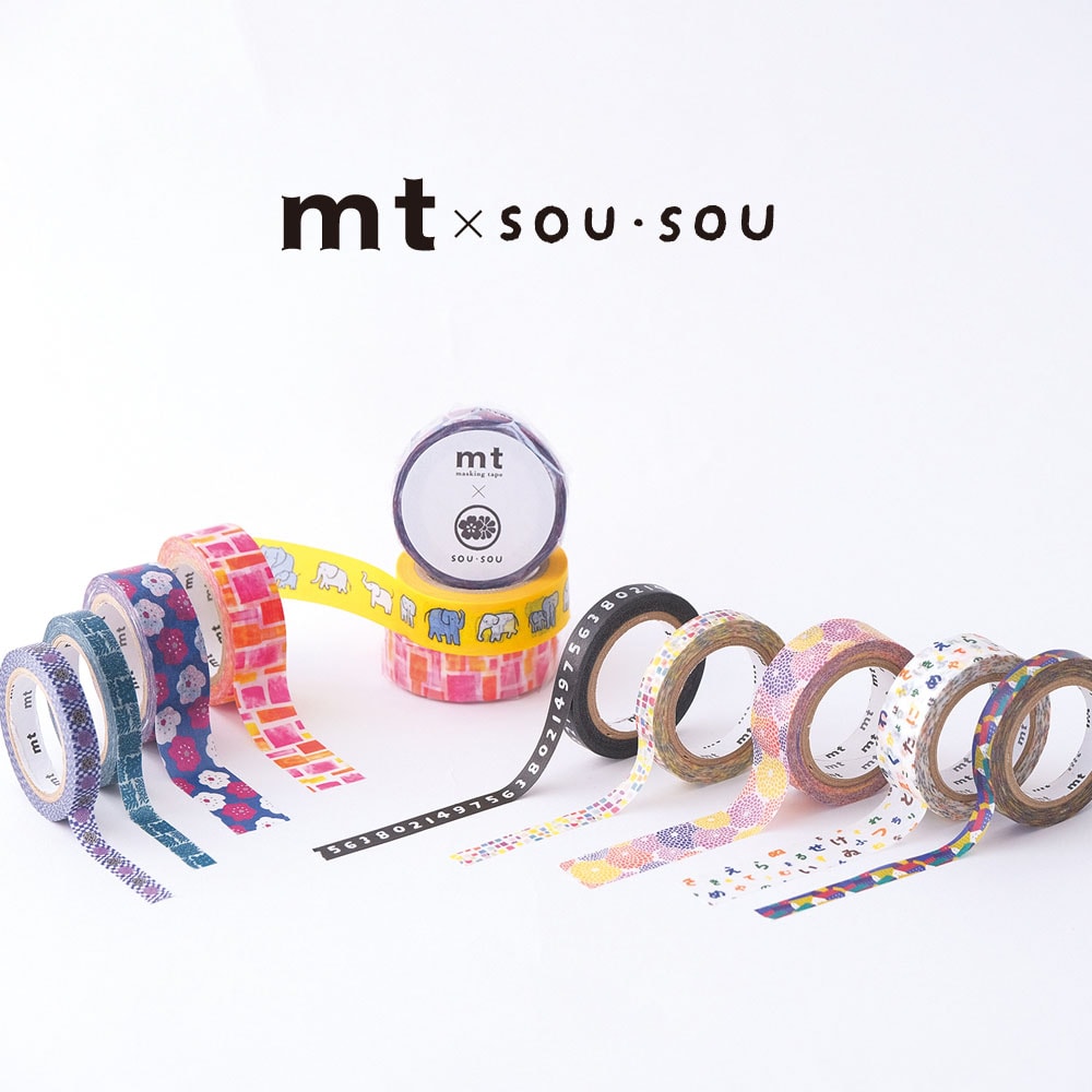 MT x Sou・Sou Washi Tape Kiku Zukushi