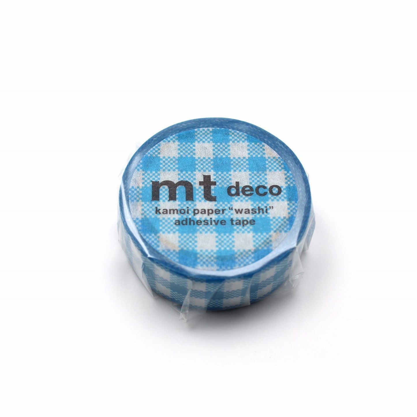 MT 1P Kamoi Washi Tape - Ichimatsu Gingham Blue