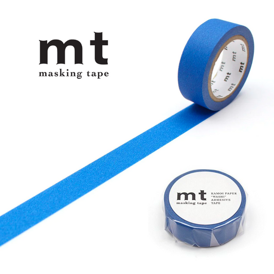 MT Basic Washi Tape - Blue 7m