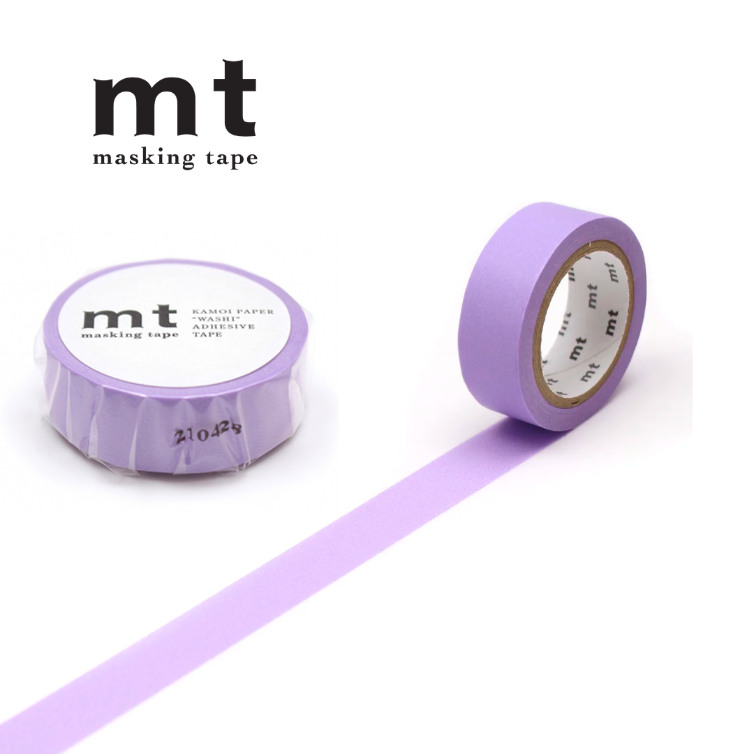 MT Basic Washi Tape - Lavender 7m
