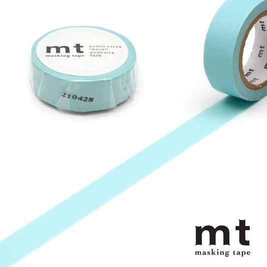 MT Basic Washi Tape - Baby Blue 7m